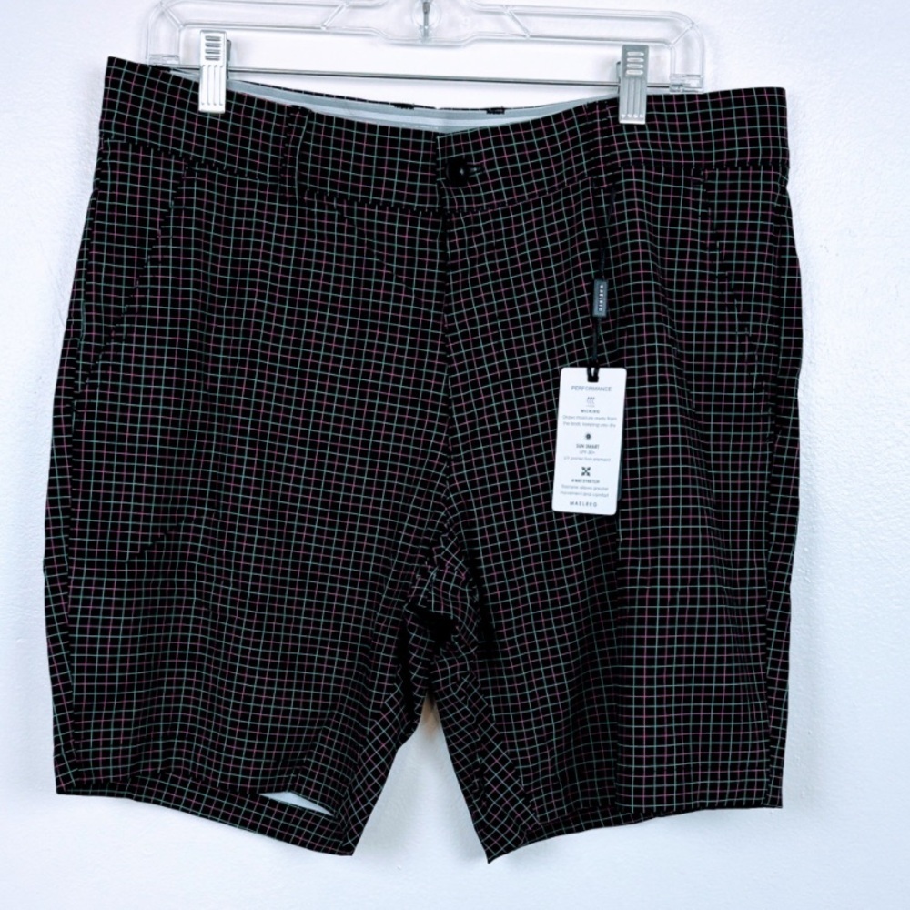 MAELREG New Men 34 Proflex‎ Shorts Performance Wicking UPF 30+ 4-way Stretch